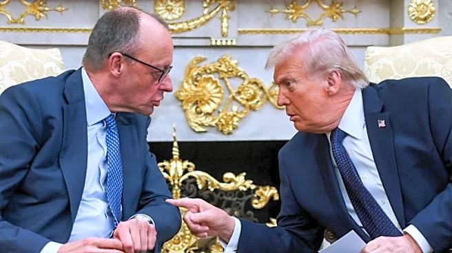 Trump again criticizes Germany's Merz, tells him to stop interfering over Iran