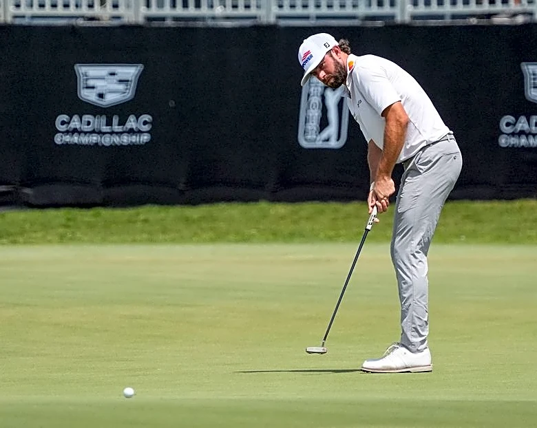 Cameron Young leads Cadillac with Jordan Spieth right behind