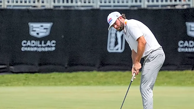 Cameron Young leads Cadillac with Jordan Spieth right behind