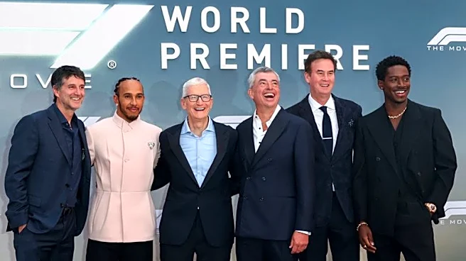 Motor racing-Apple's Cue expects F1 movie sequel, hopes for more global TV expansion