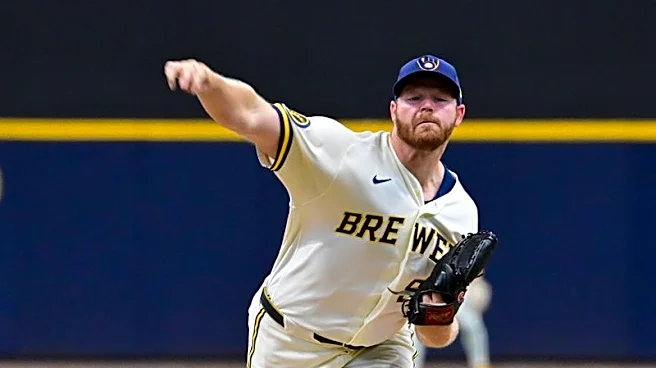 Brewers place RHP Brandon Woodruff on IL with shoulder inflammation