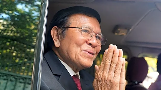 US 'troubled' by Cambodian court decision to uphold defunct opposition leader's conviction
