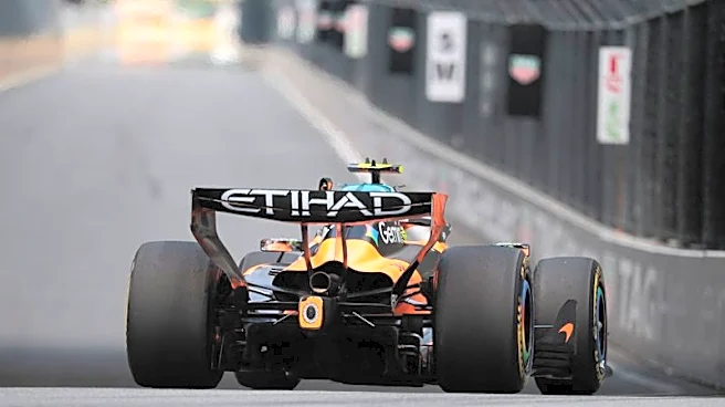 Motor racing-Norris wins Miami sprint in McLaren one-two, Antonelli demoted