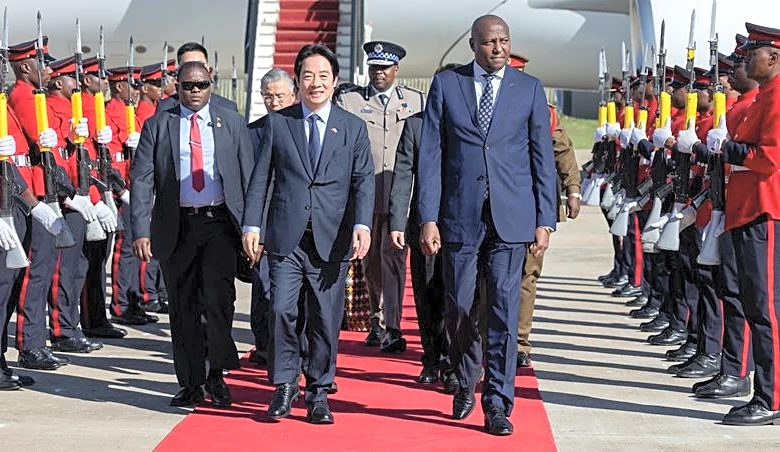 Taiwan president defiant as begins Eswatini trip; China calls him a 'rat'