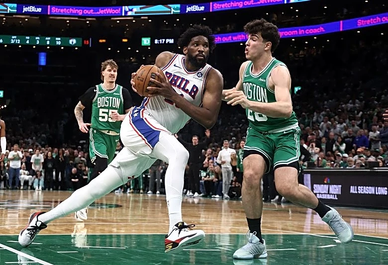 Joel Embiid, 76ers knock out second-seeded Celtics