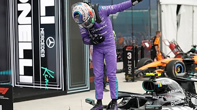 Motor racing-Antonelli takes third win a row for Mercedes to stretch F1 lead in Miami