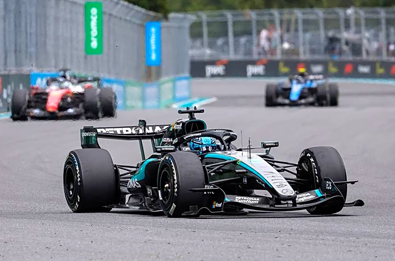 Motor racing-Russell confident momentum will swing back his way from Antonelli