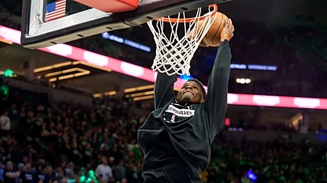 Wolves dub Anthony Edwards (knee) questionable for Game 1 vs. Spurs