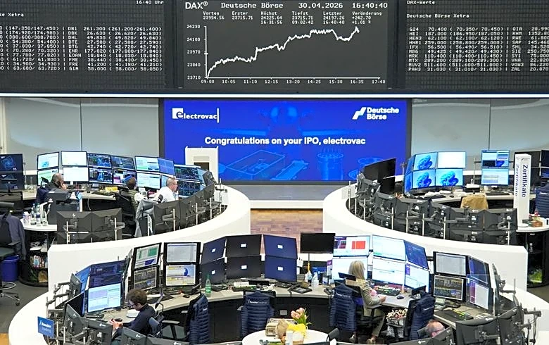 Europe shares inch lower as tariff threats drag automakers; investors assess Mideast progress
