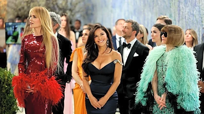 Stars arrive for Met Gala as protesters target Jeff Bezos