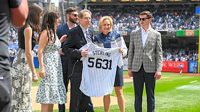 Yankees to honor late broadcaster John Sterling with uniform patch