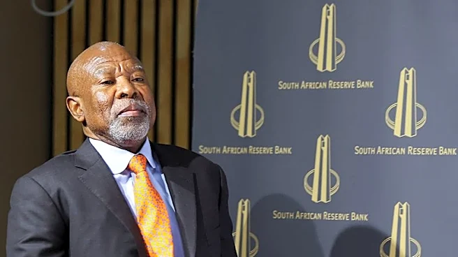 South Africa's Kganyago says central bank must keep rate options open amid inflation threat