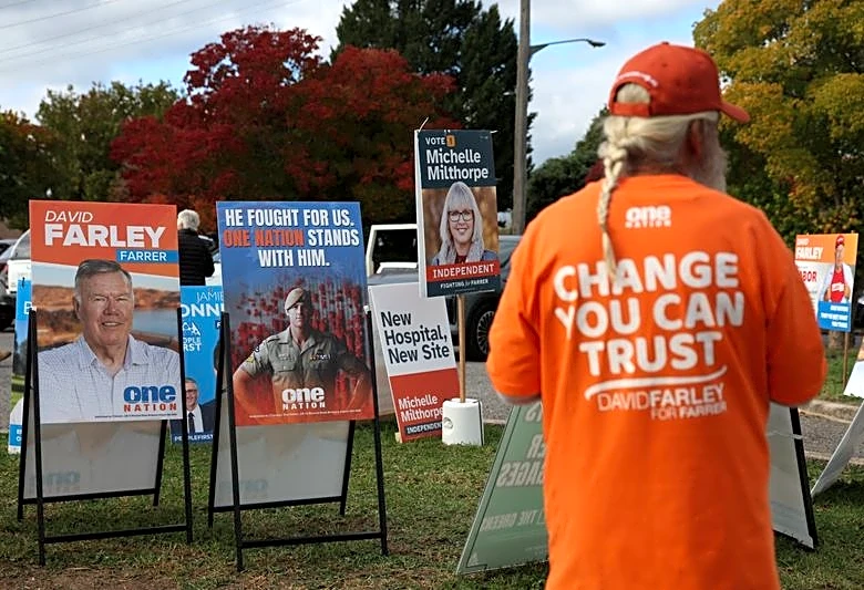 As Trump-adjacent populism surges in Australia, wealthy donors join in
