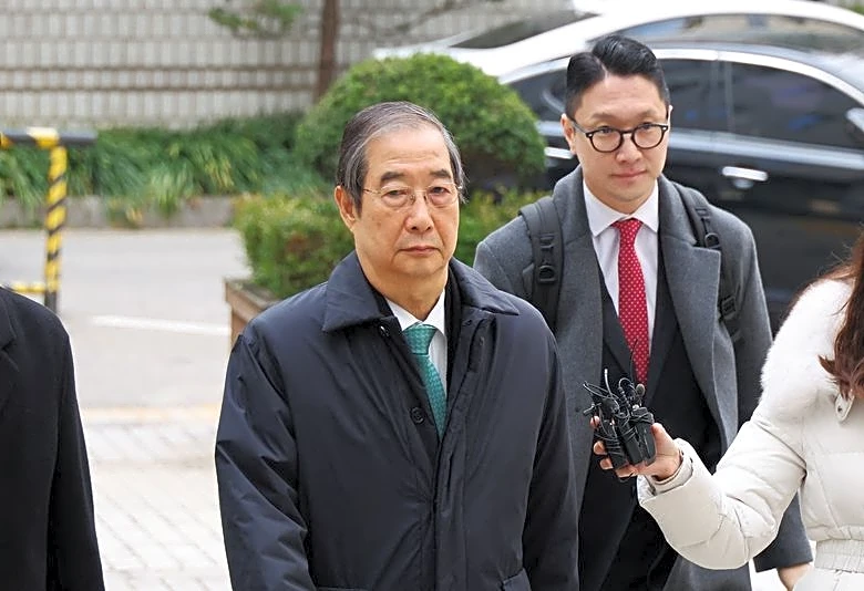 South Korea appeals court cuts jail term for ex-PM Han to 15 years in martial law case