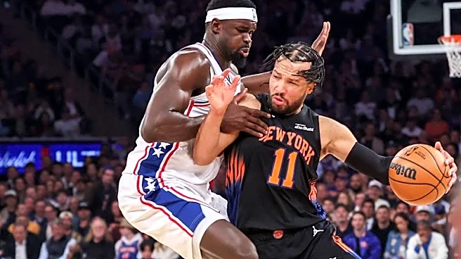 Late surge leads Knicks past Sixers to 2-0 series edge