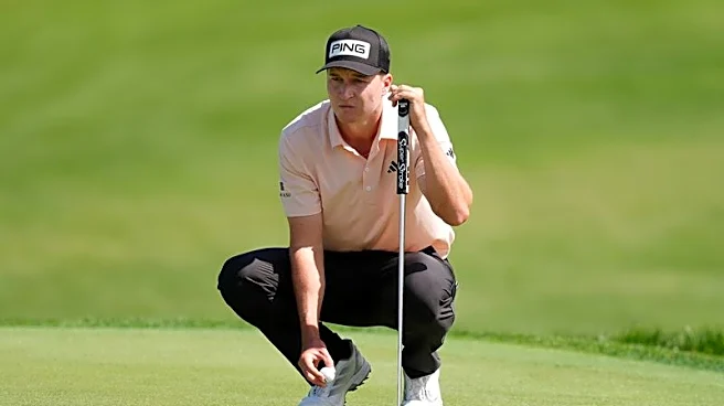 Matt McCarty in front as weather interrupts Truist Championship