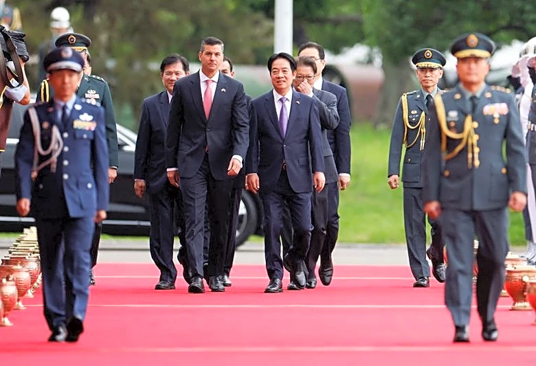 Paraguay 'deeply values' Taiwan ties, president says in Taipei