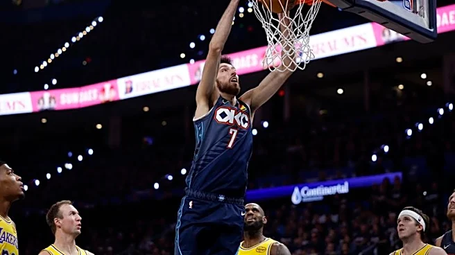 Thunder pull away from Lakers, maintain perfect playoff mark