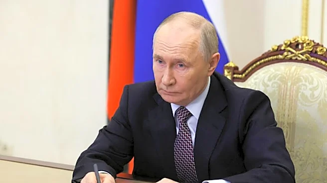 Putin says he thinks Russia-Ukraine war is coming to an end