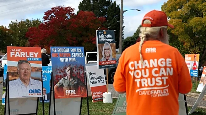 Australia's Trump-aligned populists vow to fight mass migration after winning first lower house seat
