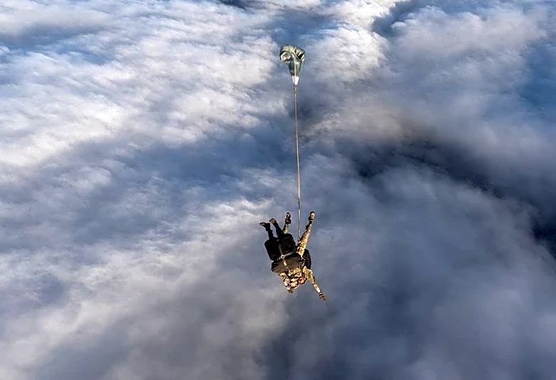 British paratroopers lead airdrop onto Tristan da Cunha for suspected hantavirus case