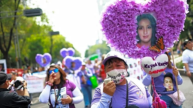 Relatives of Mexico's disappeared hold Mother's Day protest ahead of World Cup