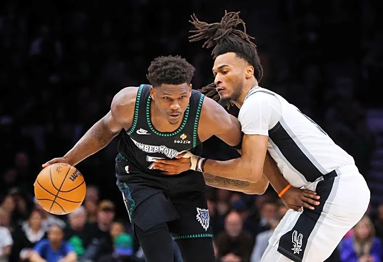 Wolves win after Spurs' Victor Wembanyama ejected, even series