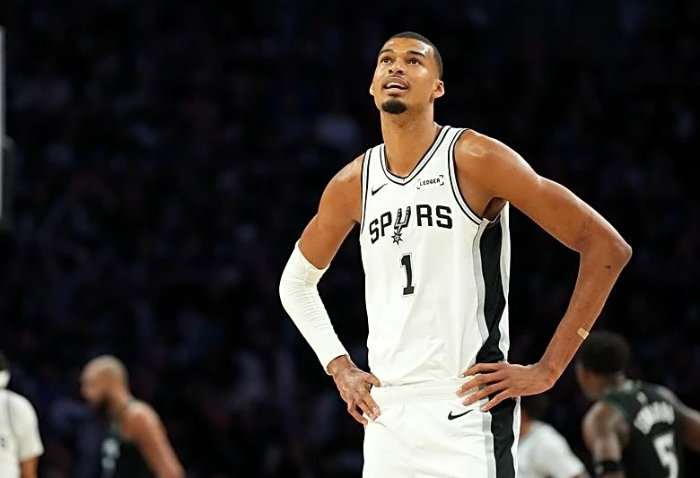 Report: Spurs' Victor Wembanyama eligible for Game 5 despite elbow