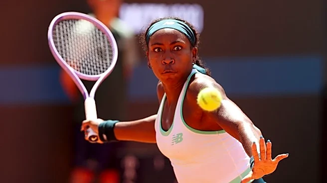 Coco Gauff saves match point, fights through to Rome quarterfinals