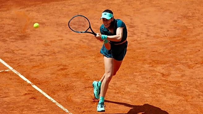 Tennis-'No expiration date for ambition and dreams': Cirstea powers into Rome semis