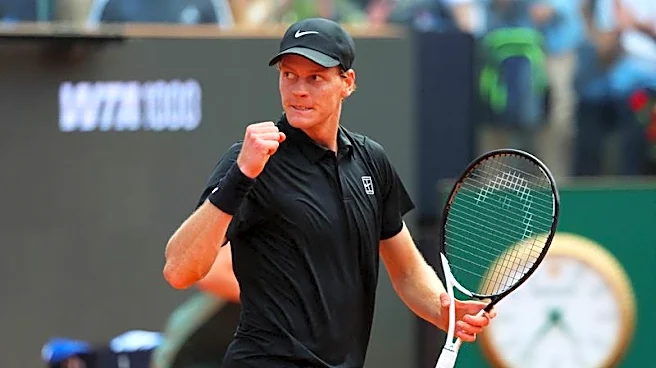 Tennis-Sinner equals Djokovic's 31-match Masters run, marches into Rome quarters