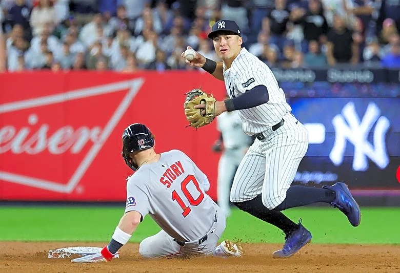 Yankees recall SS Anthony Volpe, place Jose Caballero (finger) on IL