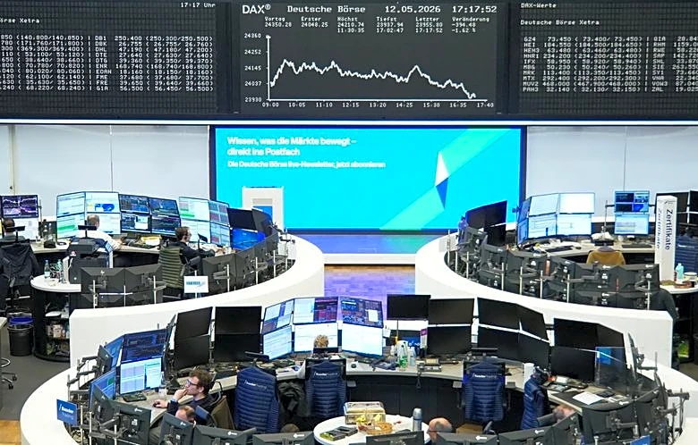 European shares rise as oil prices slip on fragile US-Iran ceasefire