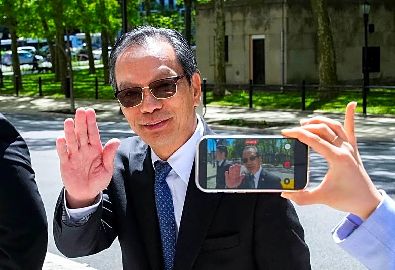 New York man found guilty in Chinese 'secret police station' case
