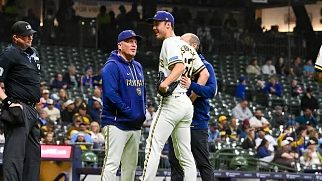 Brewers ace Jacob Misiorowski leaves game due to leg cramping