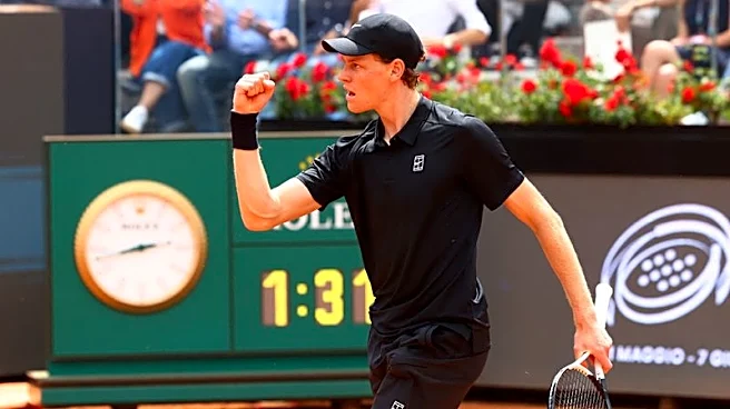 Tennis-Unstoppable Sinner surges into Rome semis with record 32nd straight Masters 1000 win