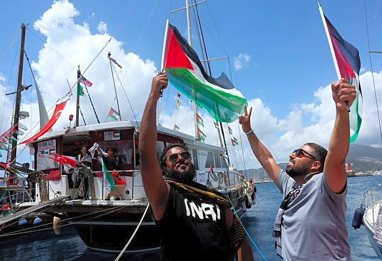 Gaza aid flotilla sets sail again after Israeli interceptions