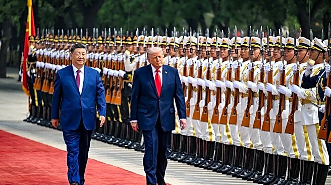 Trump and Xi set for second day of talks after Taiwan warning