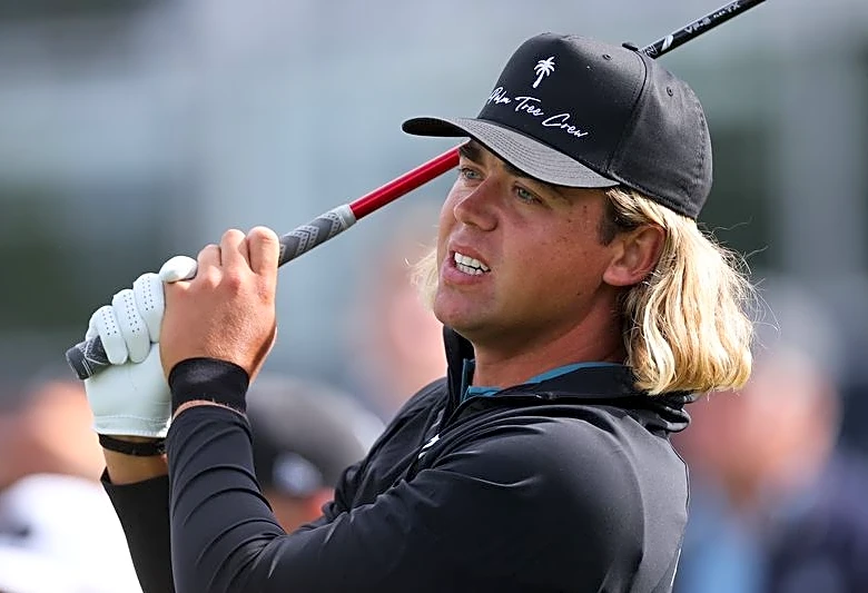 Golf-Higgo docked two shots for being late to the tee at PGA Championship