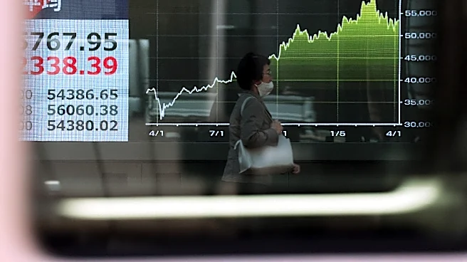 Asian shares fall as US yields hit one-year high