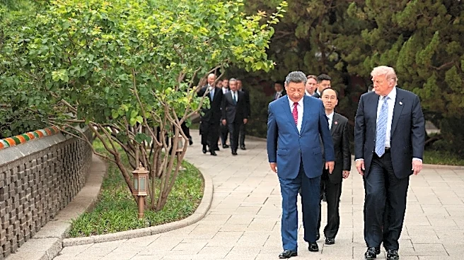 Xi gives Trump rare tour of secret garden at heart of Chinese government