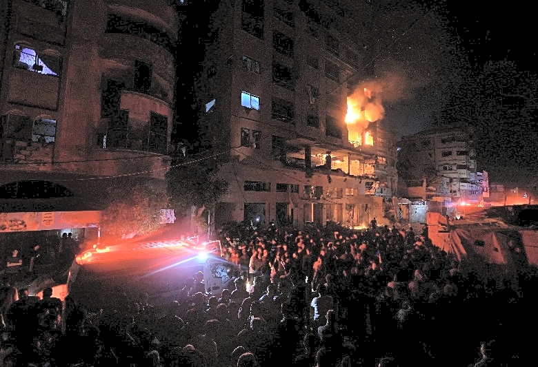 Israel targets Hamas militant chief in Gaza, medics say three killed