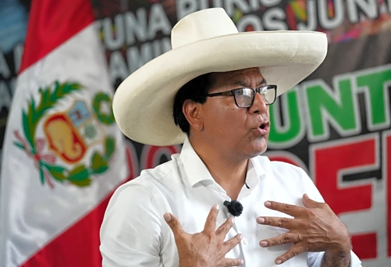 Who is Peru's Roberto Sanchez, presidential hopeful calling for a new constitution?