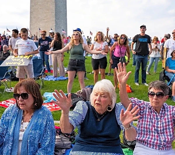 Trump-backed faith event features conservative Christians as critics decry blurring of church-state lines
