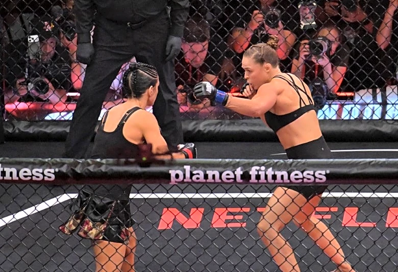 Ronda Rousey: ‘I respect you and I’m breaking your arm’