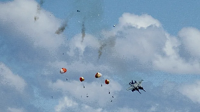Military jets' crew members safely ejected after Idaho air show collision, Navy says