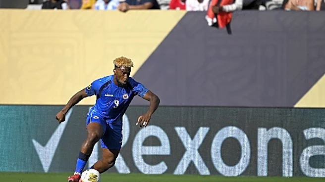 Soccer-After escaping Iran war, Haiti’s record scorer Nazon awaits World Cup dream