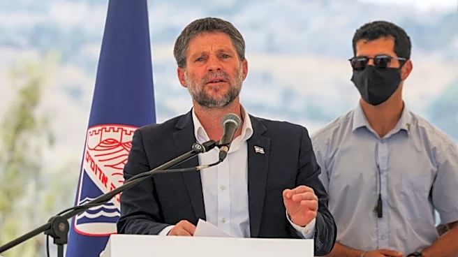 Israeli far-right minister Smotrich says ICC prosecutor seeks his arrest