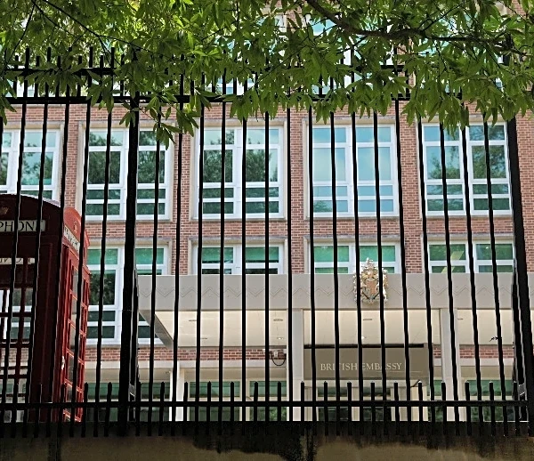 UK's second-most senior diplomat in Washington leaves post abruptly