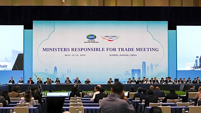 APEC trade envoys gather in China to discuss trade imbalances, supply chain resilience